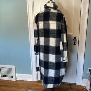 Plaid Flannel Duster